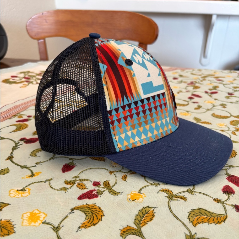 Weaver Leather Multicolor Geometric Pattern Hat - Picture 4 of 8